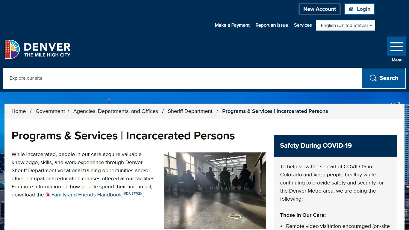 Incarcerated Persons - City and County of Denver - OpenCities